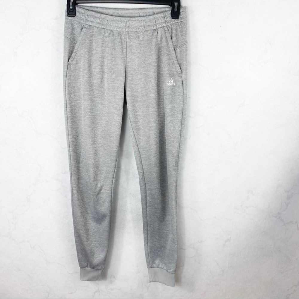 [Adidas] Classic Grey Athletic Joggers